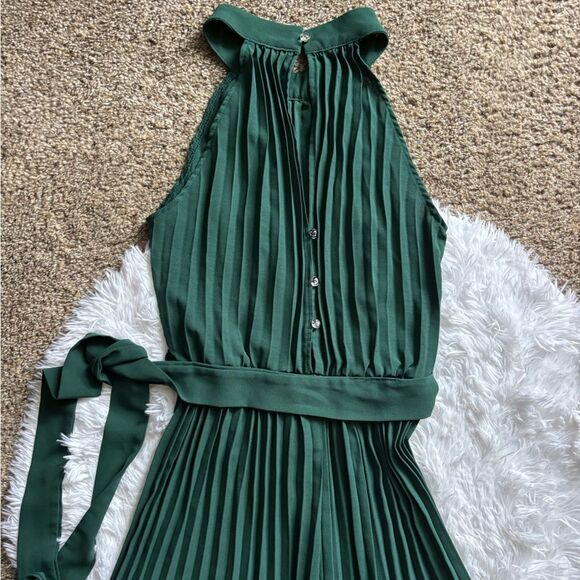 Kirundo Pants Jumpsuit Belted Green Womens Size Small - Picture 7 of 9